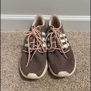 Pink Adidas Tennis Shoes